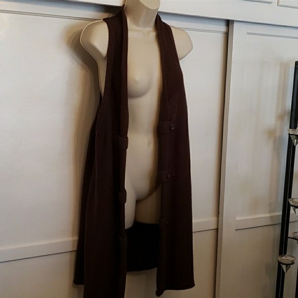 Knee leghth Fever sweater vest - Picture 5 of 5